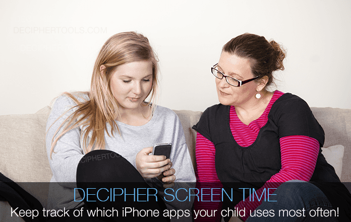Decipher Screen Time lets parents track and monitor the apps their child or teen uses the most.